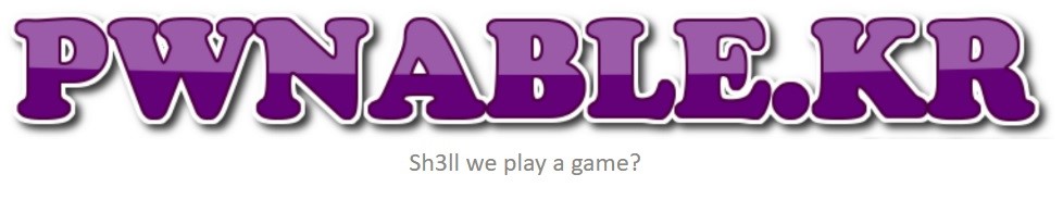 대표적인 pwnable 워게임 사이트인 https://pwnable.kr